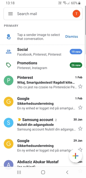 Your Gmail is ready to use