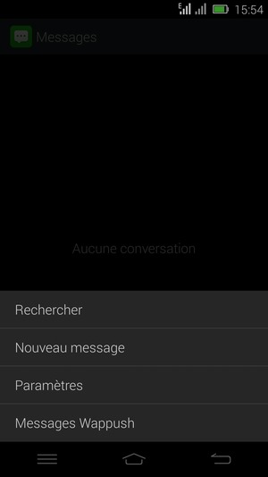 Sélectionnez Paramètres