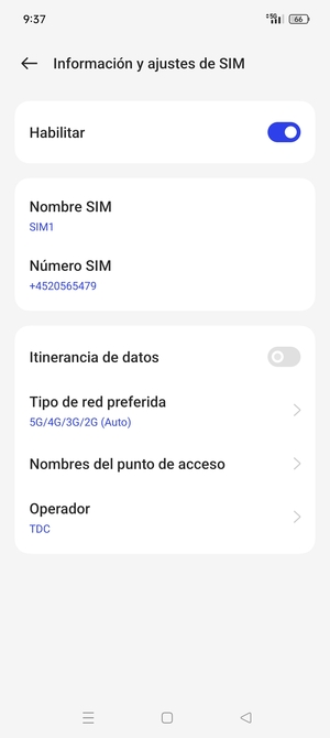 Seleccione Nombres del punto de acceso