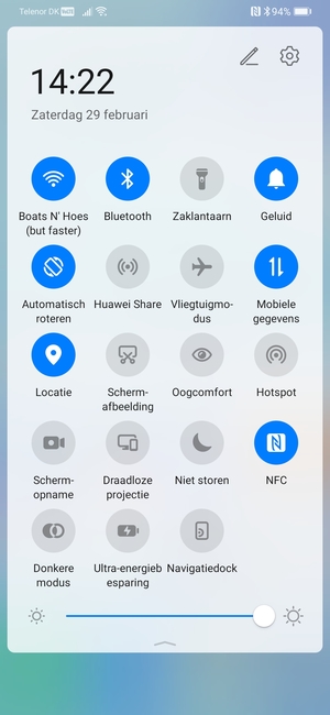 Schakel Wifi en Bluetooth uit