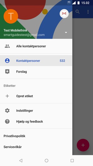 Vælg Indstillinger