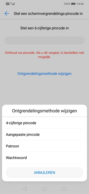 Selecteer Patroon