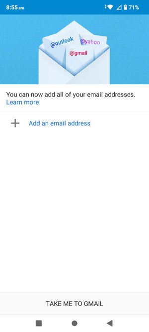 Select Add an email address
