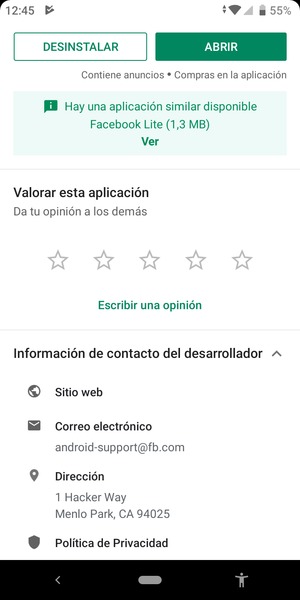 Seleccione ABRIR