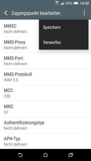 Wählen Sie Speichern