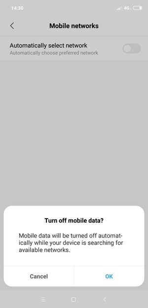 Select OK