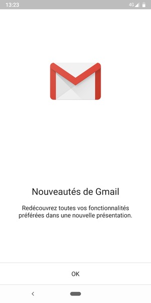Sélectionnez OK