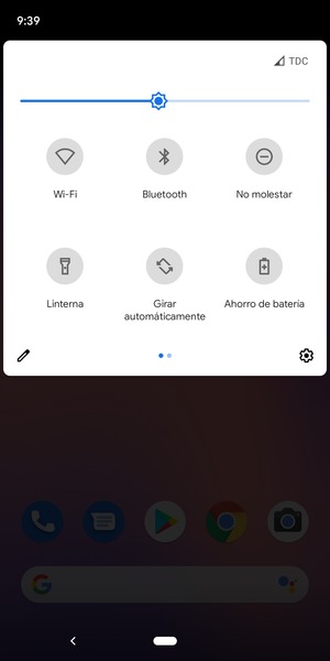 Seleccione Ahorro de batería