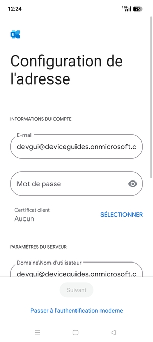 Saisissez votre mot de passe