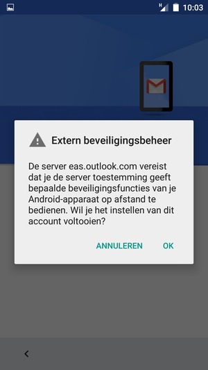 Selecteer OK