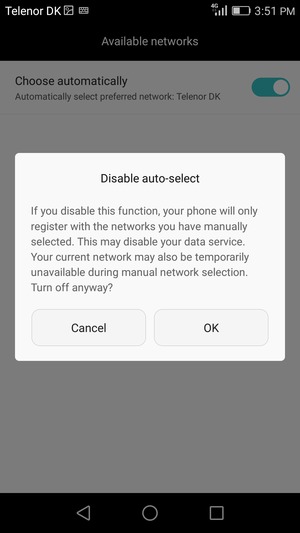 Select OK