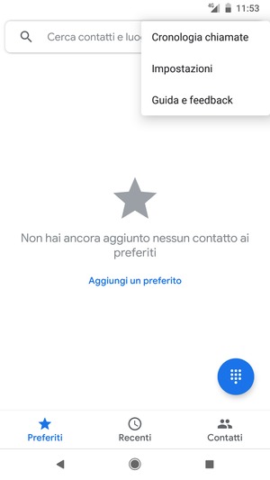 Seleziona Impostazioni