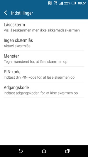Vælg Mønster