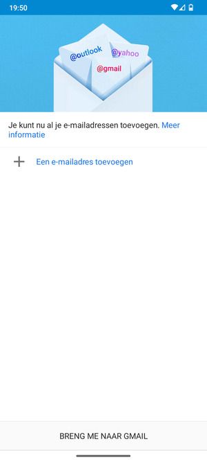 Selecteer Een e-mailadres toevoegen