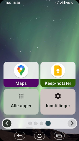 Velg Innstillinger