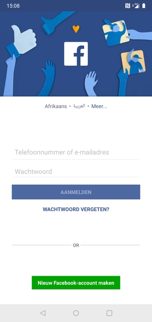 Uw app is klaar voor gebruik