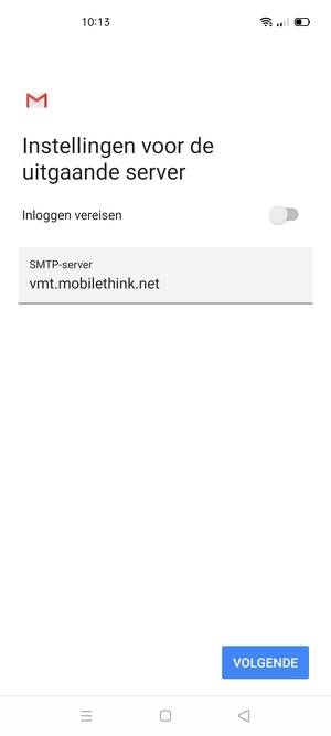 Schakel Inloggen vereisen uit en selecteer VOLGENDE
