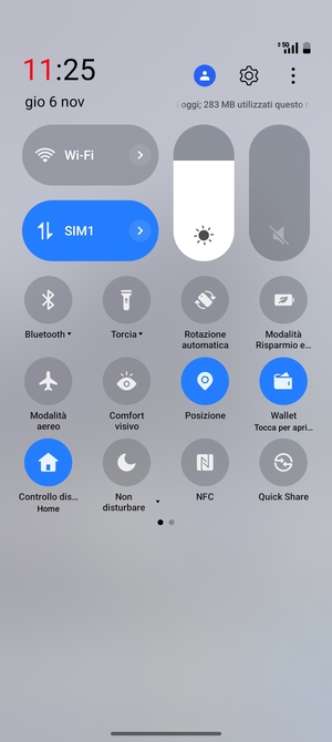 Disattiva Posizione