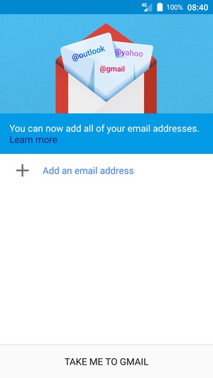 Select Add an email address