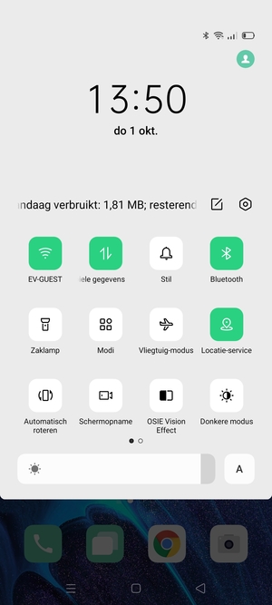 Schakel Wi-Fi en Bluetooth uit