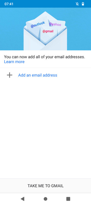 Select Add an email address