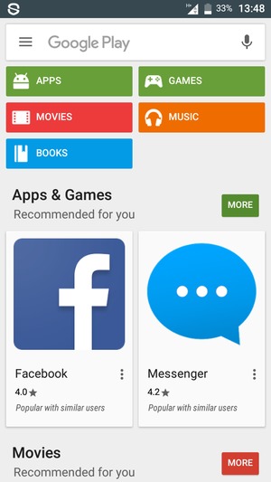 Select the Search bar