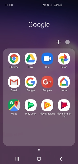 Sélectionnez Gmail
