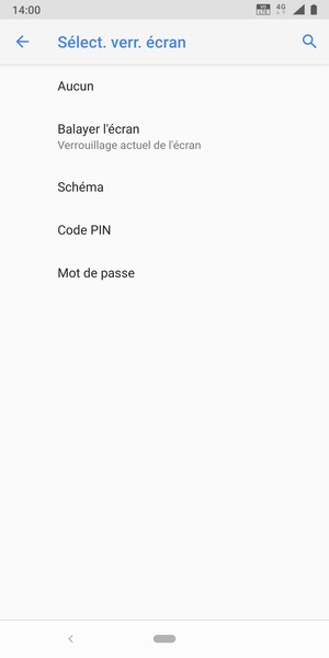 Sélectionnez Schéma