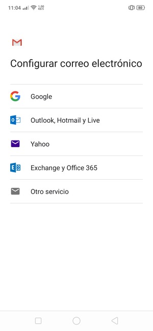 Seleccione Google