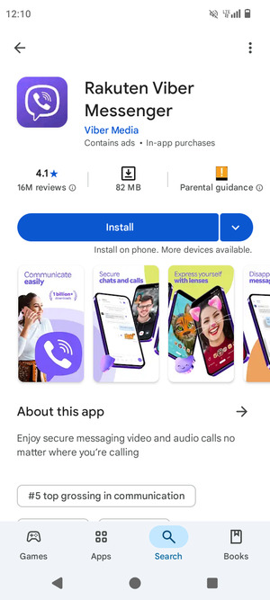 Select Install