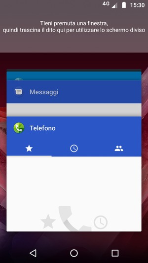Scorri verso destra le app per chiuderle