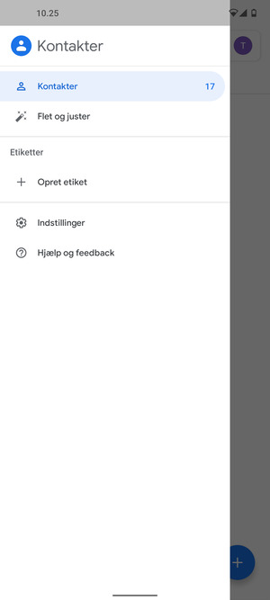 Vælg Indstillinger