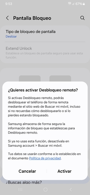 Seleccione la opción deseada