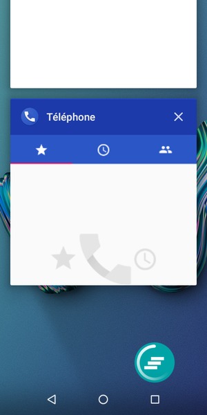 Sélectionnez l'icône Supprimer pour fermer toutes les applis en cours d'exécution