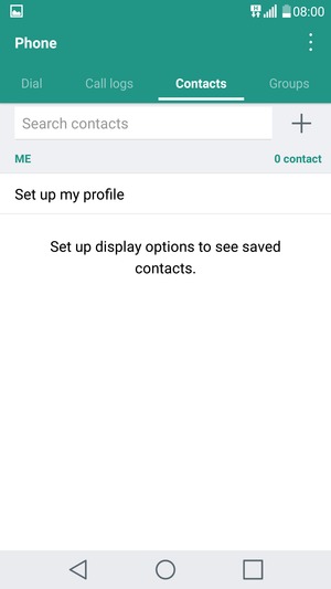 Select the Menu button