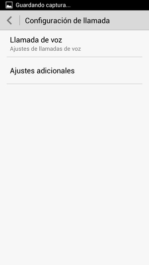 Seleccione Llamada de voz