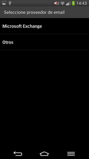 Seleccione Otros