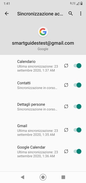 I tuoi contatti di Google verranno ora sincronizzati con il tuo telefono