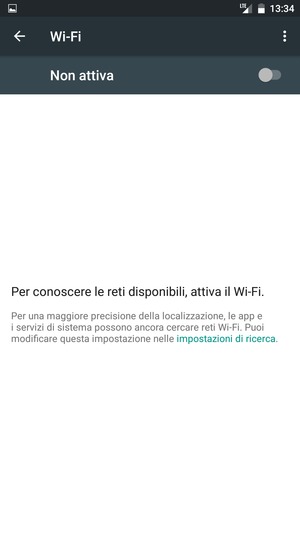 Attiva Wi-Fi