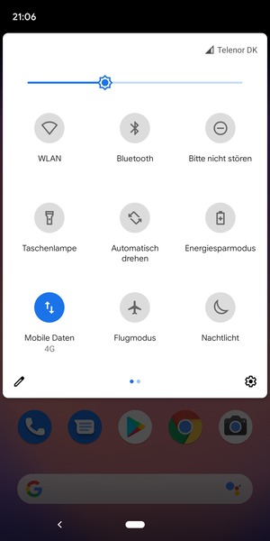 Schalten Sie Energiesparmodus ein