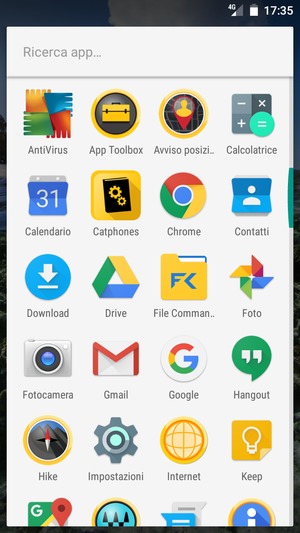Seleziona Impostazioni