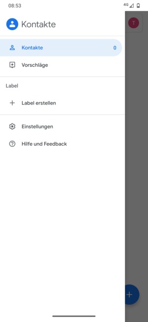 Wählen Sie Einstellungen