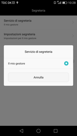 Seleziona Il mio gestore