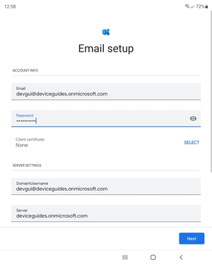 Enter your password