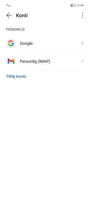 Vælg Google