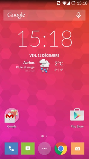Sélectionnez Applis