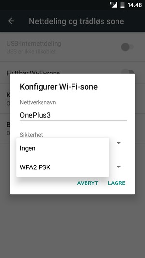 Velg WPA2 PSK