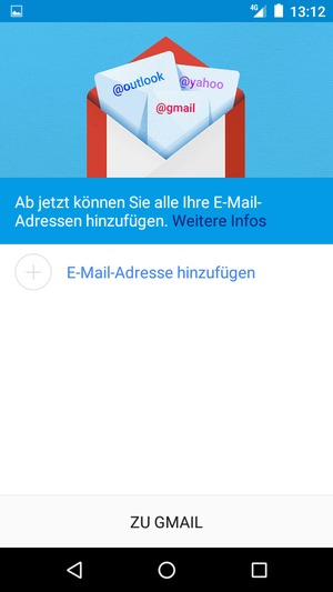 Wählen Sie E-Mail-Adresse hinzufügen
