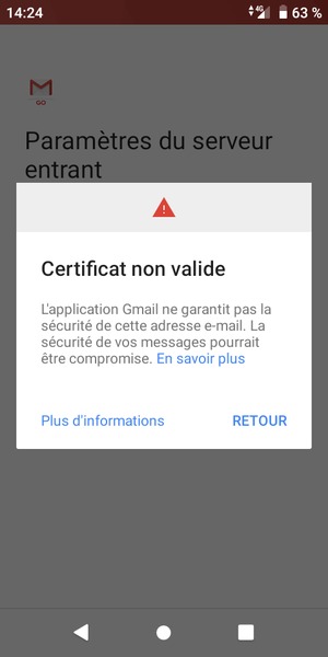 Sélectionnez Plus d'informations