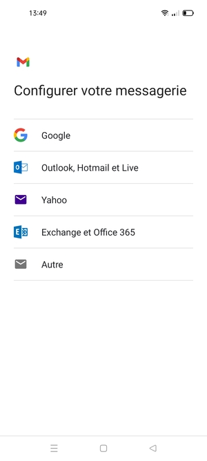 Sélectionnez Autre